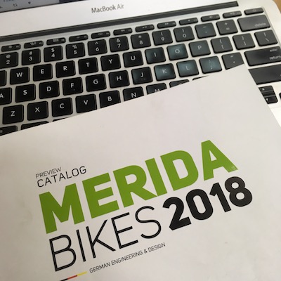 MERIDA 2018モデル届いてます。