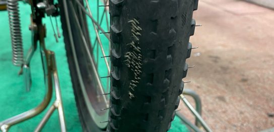 電動アシスト自転車タイヤ交換