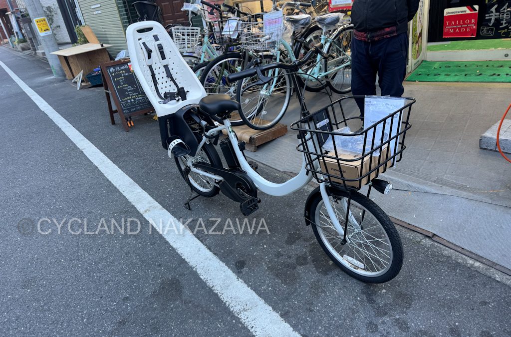 自分スタイル　子供乗せ電動アシスト自転車