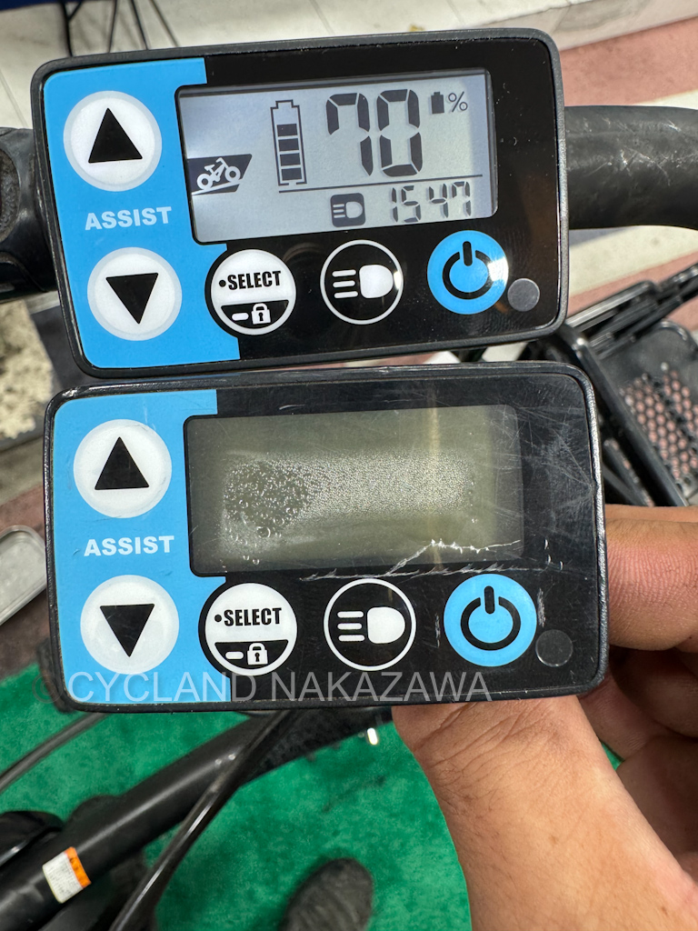 電動アシスト自転車スイッチ1